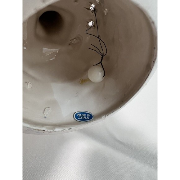 Vintage Porcelain Bell Souvenir Lighthouse Sea Gulls Made in Japan - Picture 5 of 5